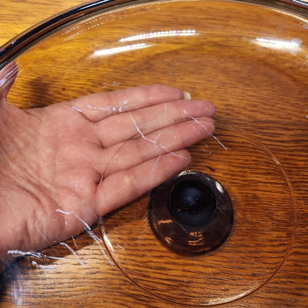 Corning visions 4.5 L Amber dutch oven